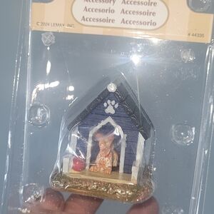 Lemax Blue and Black Nativity Accent